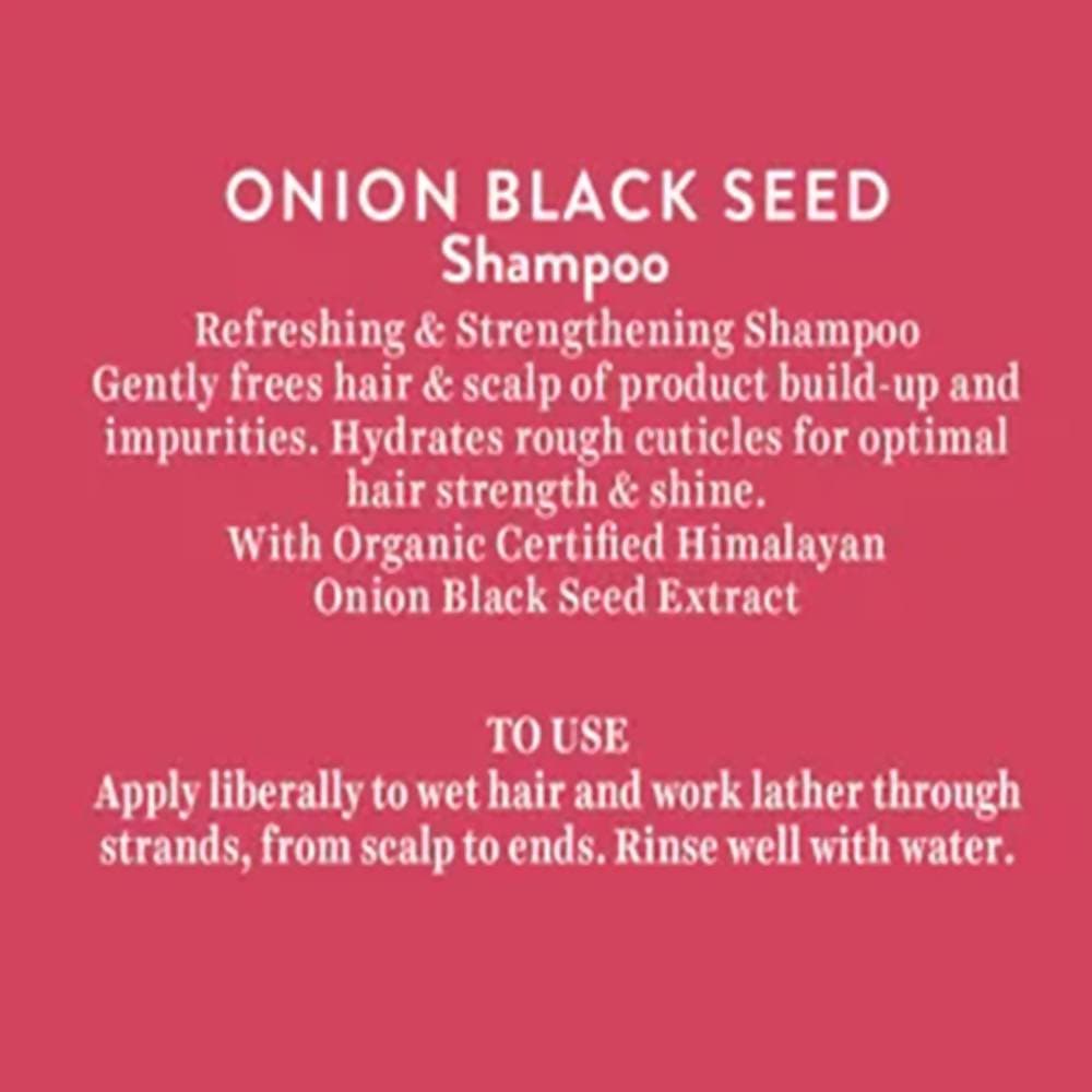 Biotique Onion Black Seed Shampoo | Grocsy