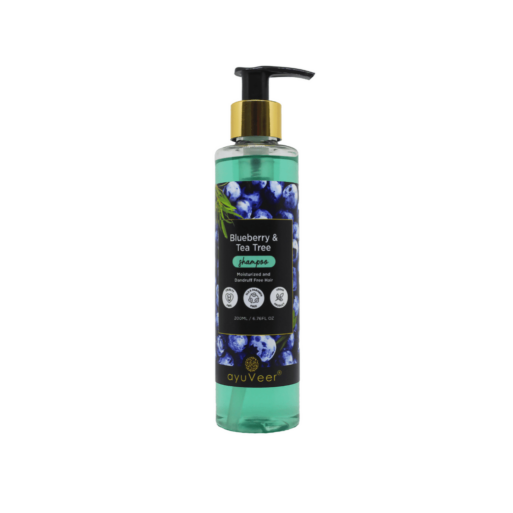 Ayuveer Blueberry & Tea Tree Shampoo | Grocsy