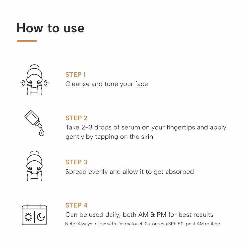 Dermatouch Kojic Acid 2% Face Serum | Grocsy