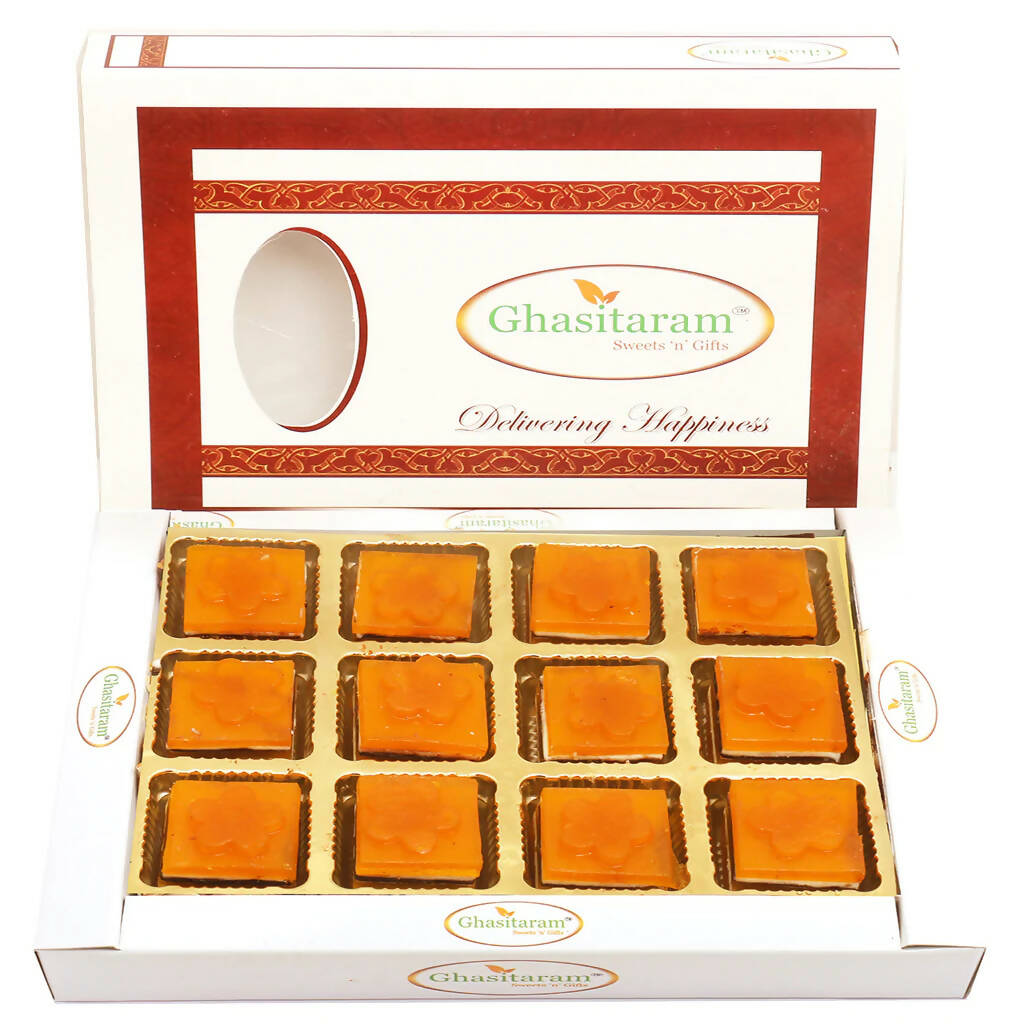 Ghasitaram Mango Layers Delight Sweets | Grocsy
