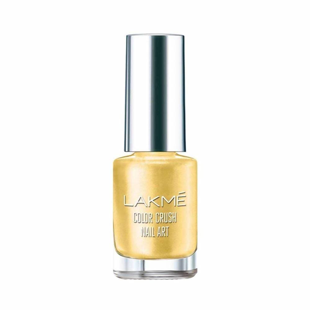 Lakme Color Crush Nailart - M12 Gold | Grocsy