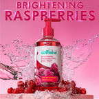 mcaffeine Brightening Raspberry Rush Body Wash For Brighter Glowing Skin | Grocsy