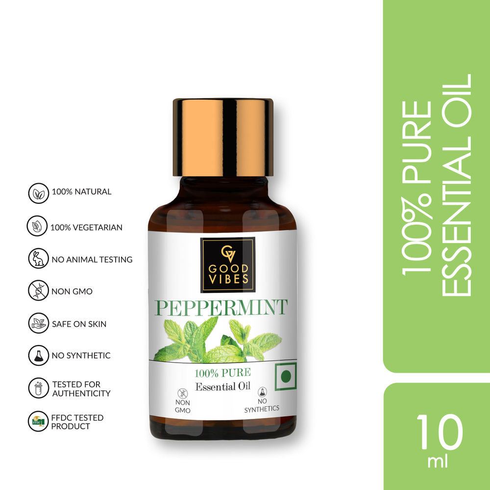 Good Vibes Peppermint 100% Pure Essential Oil | Grocsy