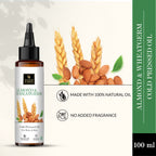 Good Vibes Almond And Wheatgerm Cold Pressed Oil For Hair & Skin | Grocsy