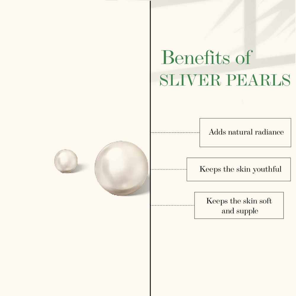 Good Vibes Aloe Vera Nourishing Face Gel with Silver Pearls | Grocsy