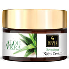 Good Vibes Aloe Vera Revitalizing Night Cream | Grocsy