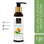 Good Vibes Aloe Vera + Vitamin E Anti - Acne Night Face Lotion | Grocsy