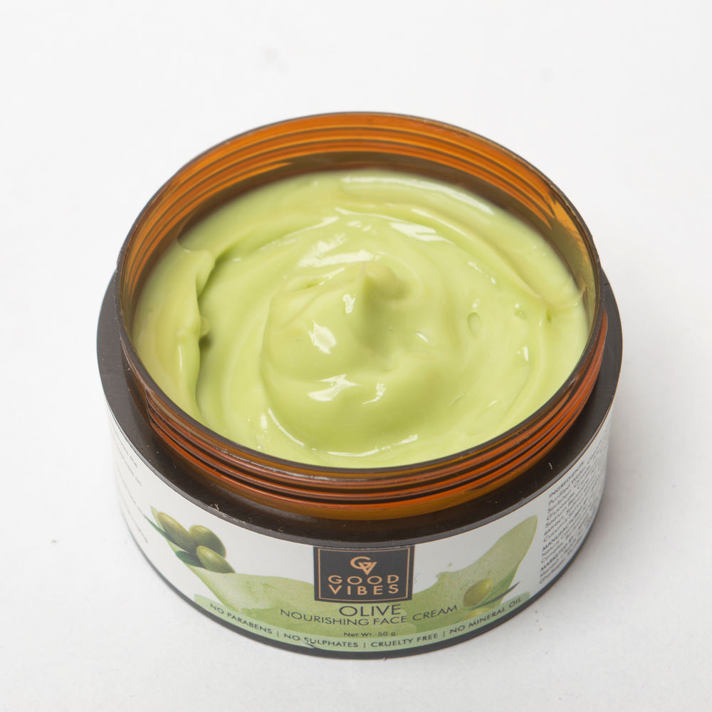 Good Vibes Nourishing Face Cream - Olive | Grocsy