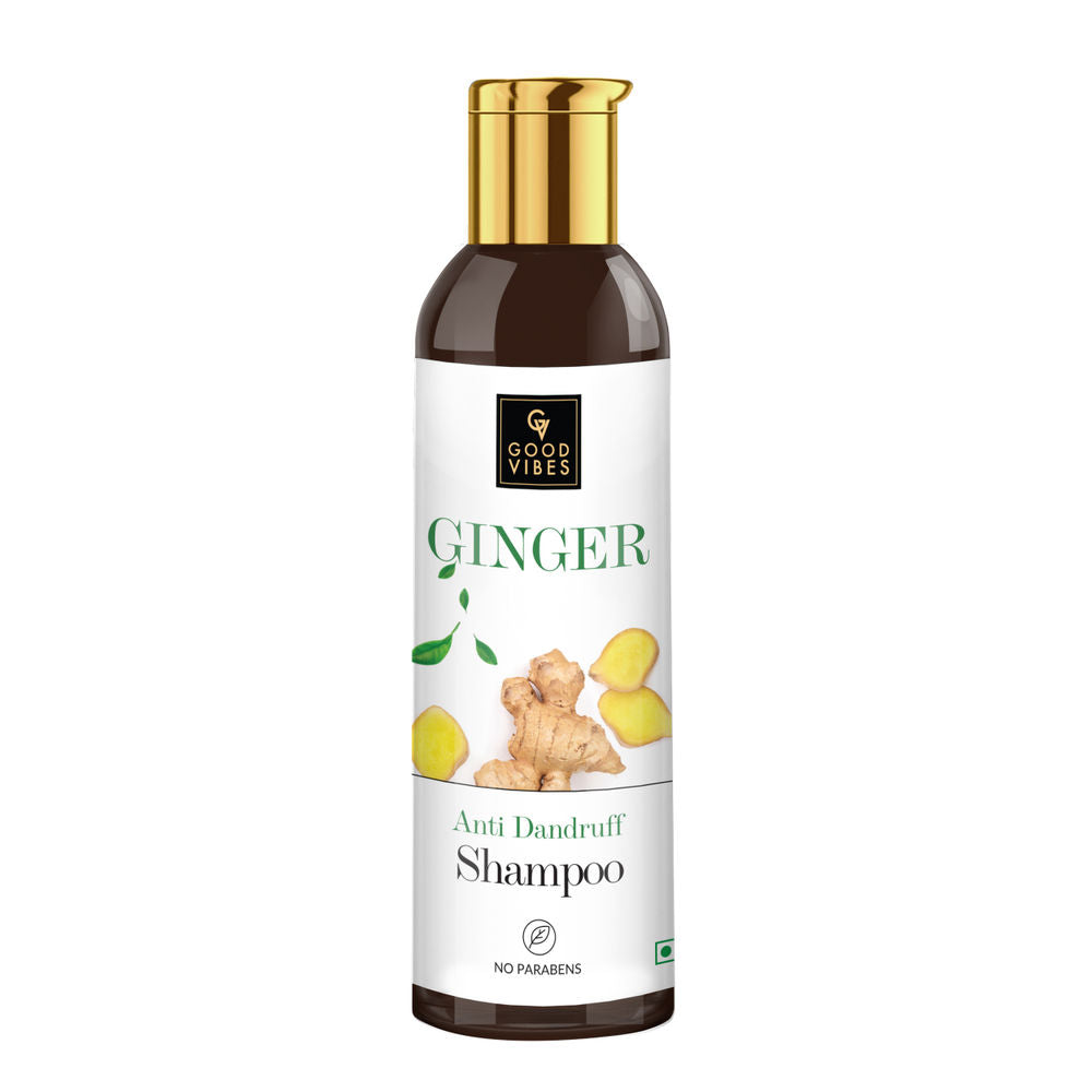 Good Vibes Anti Dandruff Shampoo - Ginger | Grocsy