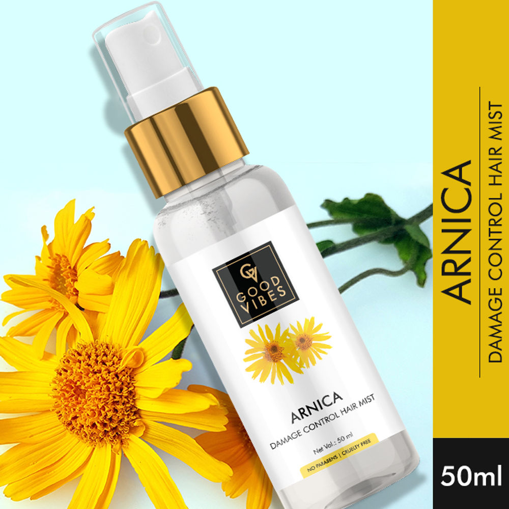 Good Vibes Damage Control Hair Mist - Arnica | Grocsy