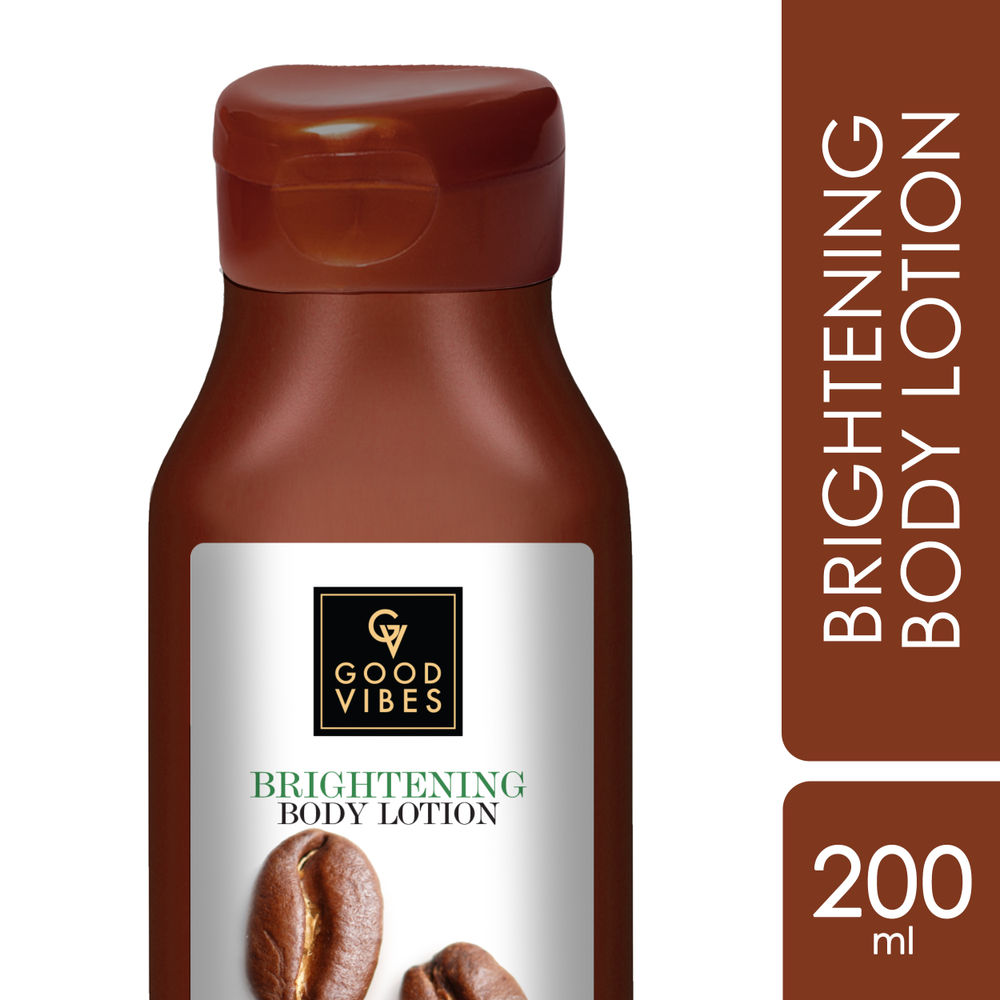 Good Vibes Coffee Brightening Body Lotion | Grocsy