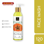 Good Vibes Papaya Brightening Face Wash | Grocsy