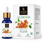 Good Vibes Brightening Facial Oil - Almond | Grocsy