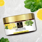 Good Vibes Brightening Gel Scrub - Lime & Basil | Grocsy