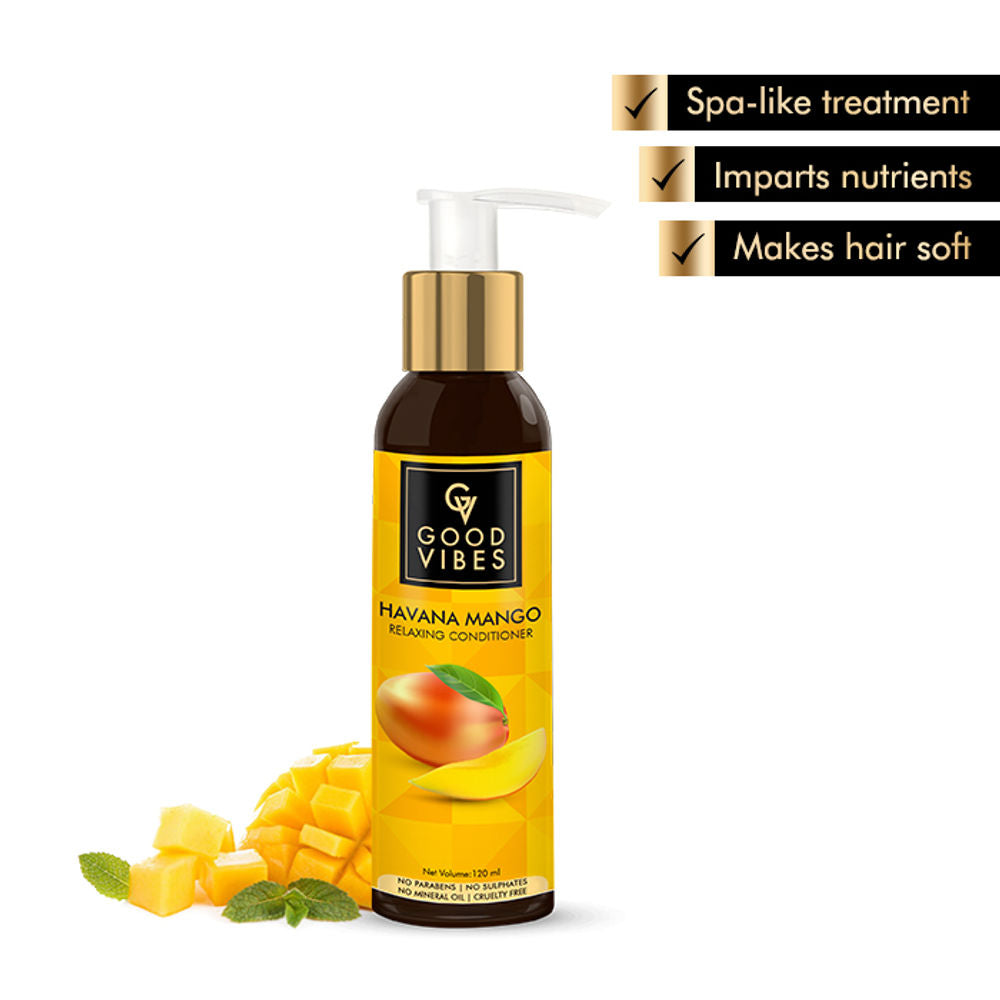Good Vibes Relaxing Conditioner - Havana Mango | Grocsy