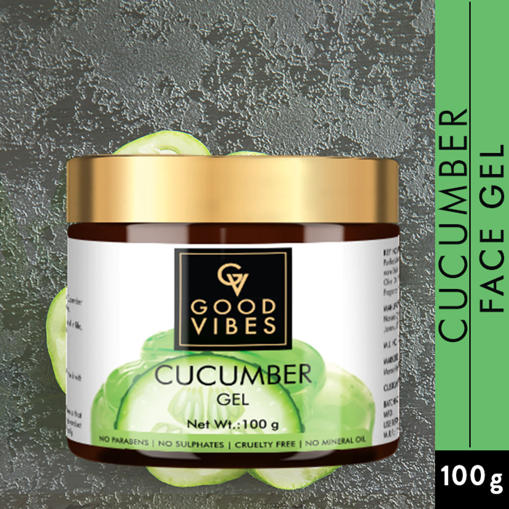Good Vibes Cucumber Moisturizing Face Gel | Grocsy