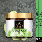 Good Vibes Cucumber Moisturizing Face Gel | Grocsy