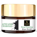 Good Vibes Activated Charcoal Deep Cleansing Face Scrub | Grocsy