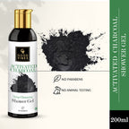 Good Vibes Deep Cleansing Shower Gel (Body Wash) - Activated Charcoal | Grocsy