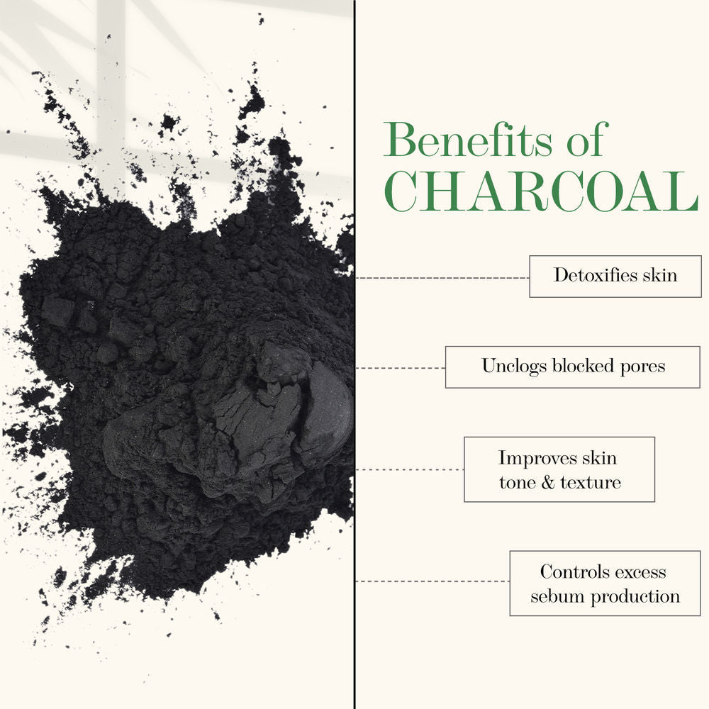 Good Vibes Deep Cleansing Shower Gel (Body Wash) - Activated Charcoal | Grocsy
