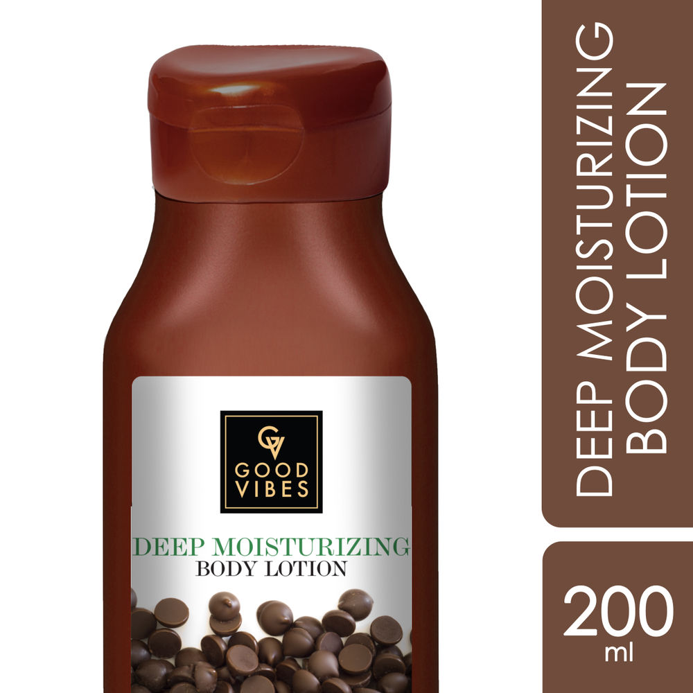Good Vibes Choco Deep Moisturizing Body Lotion | Grocsy