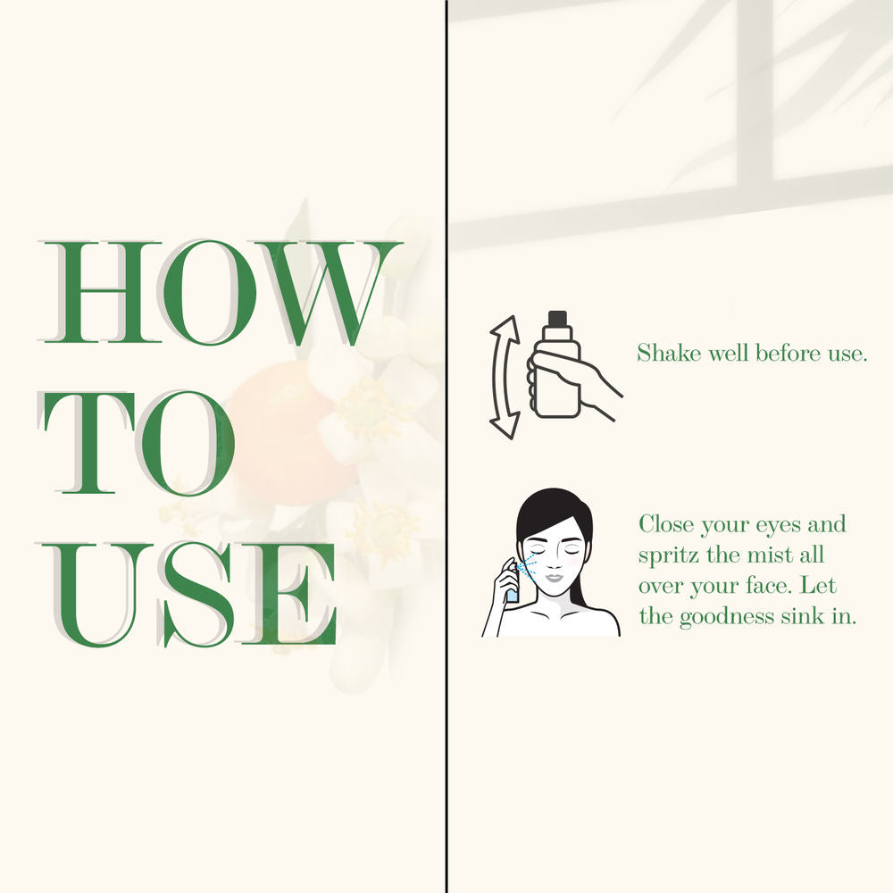 Good Vibes Revitalizing Face Mist - Neroli | Grocsy