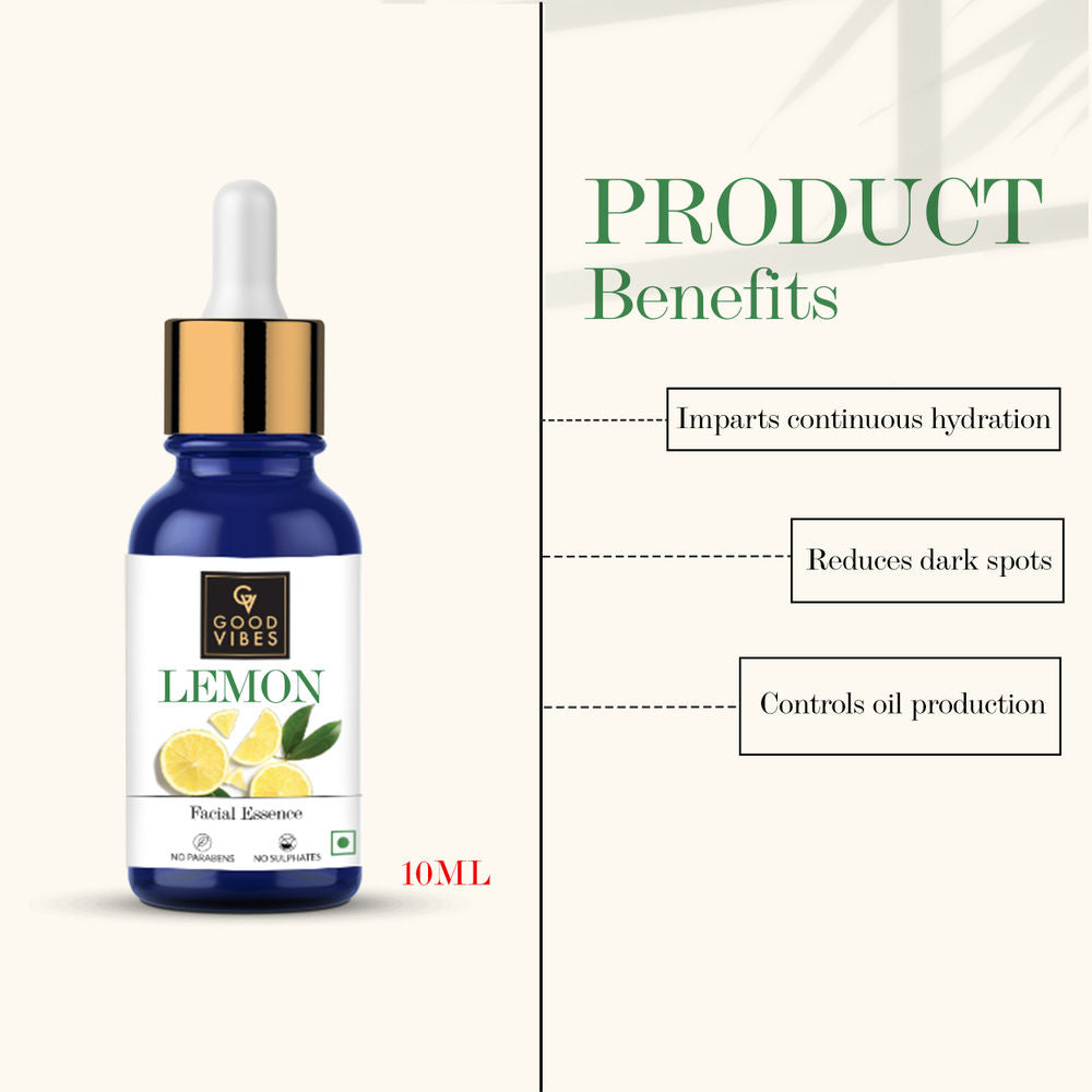 Good Vibes Facial Essence - Lemon | Grocsy