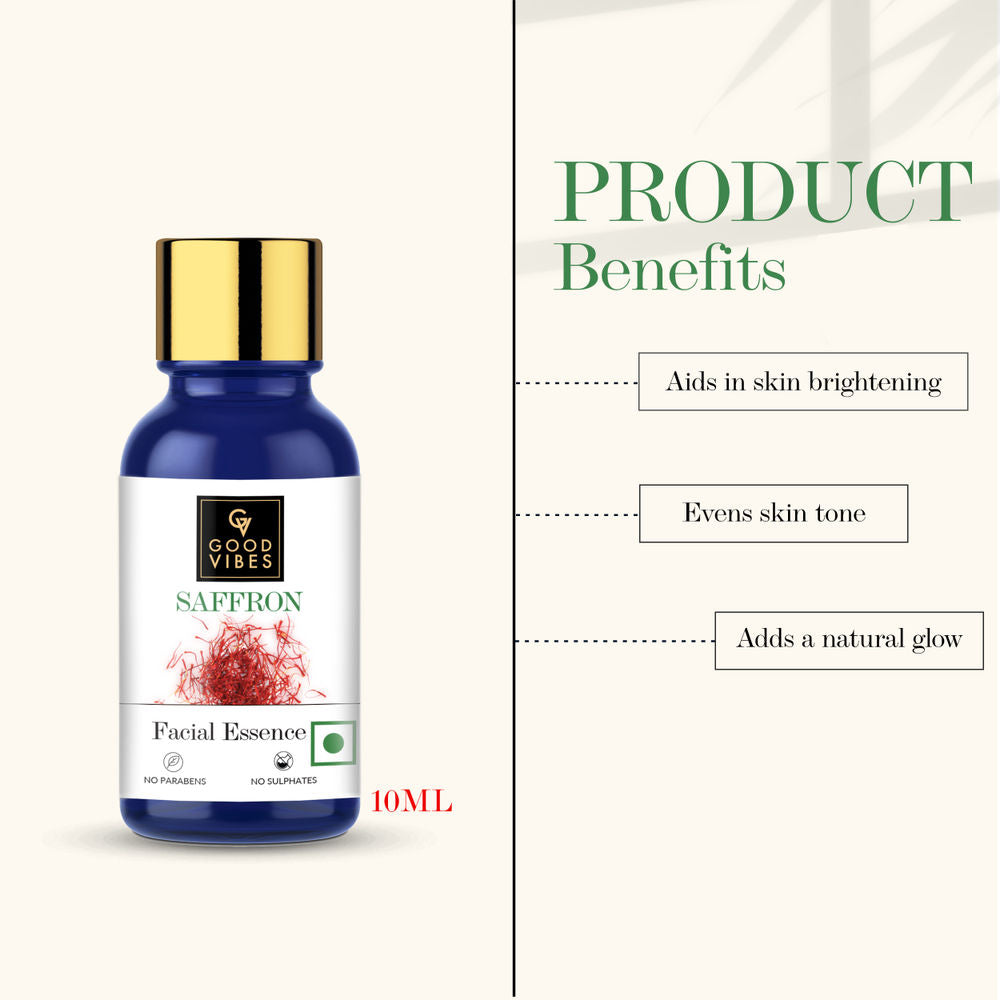 Good Vibes Saffron Facial Essence | Grocsy