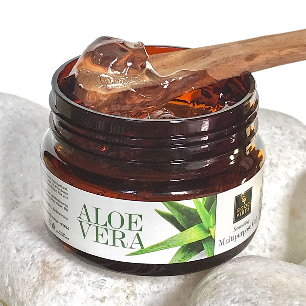 Good Vibes Aloe Vera Nourishing Multipurpose Gel | Grocsy