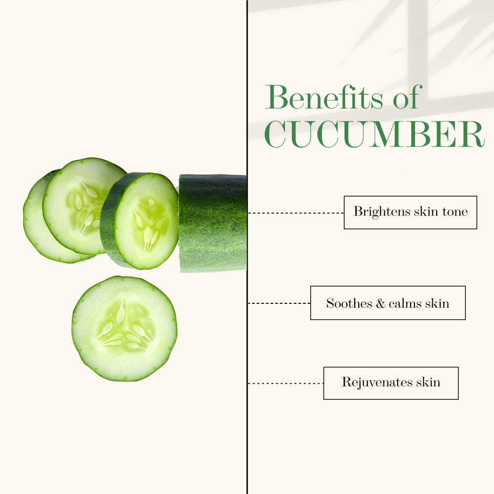 Good Vibes Moisutrizing Face Gel - Cucumber | Grocsy