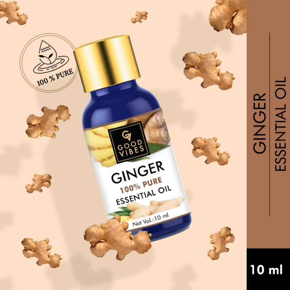Good Vibes 100% Pure Essential Oil - Ginger | Grocsy