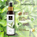 Good Vibes Green Tea Glow Toner | Grocsy