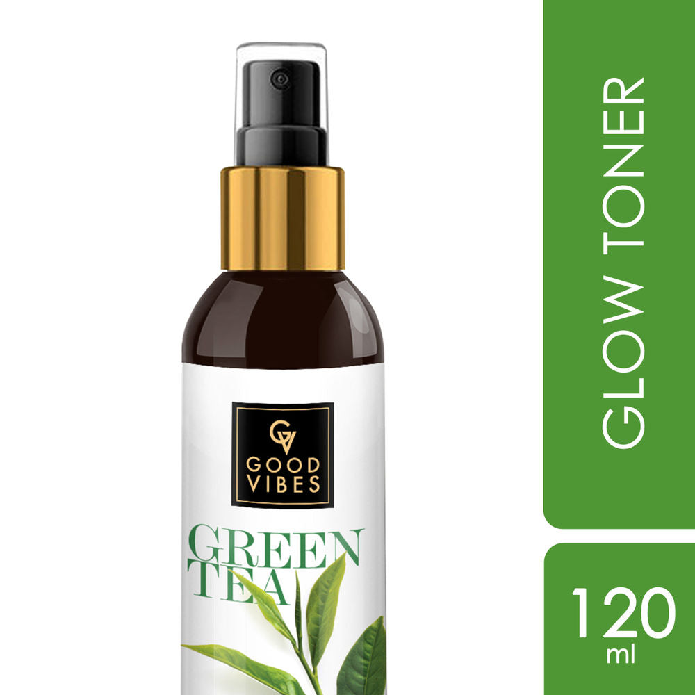 Good Vibes Green Tea Glow Toner | Grocsy