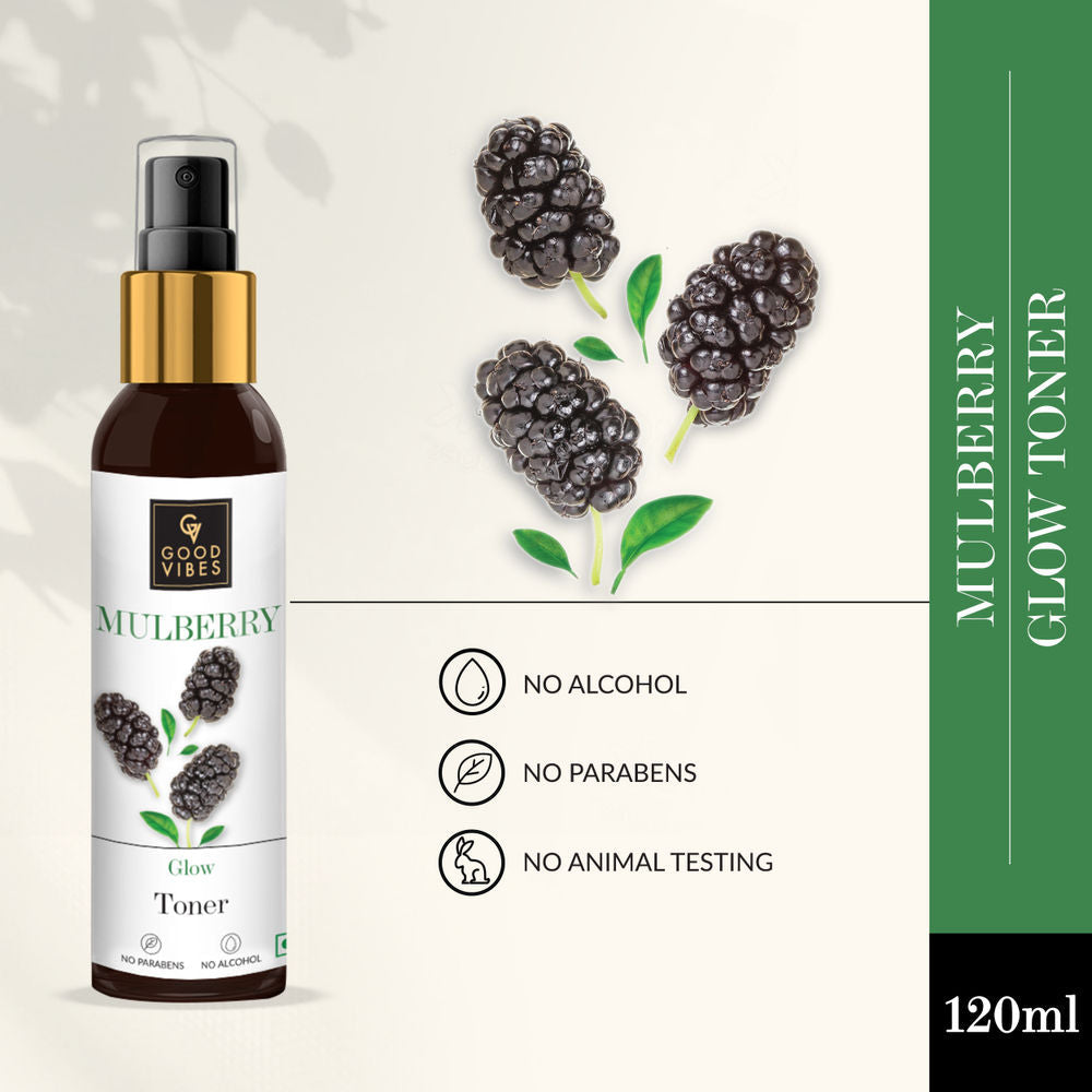 Good Vibes Mulberry Glow Toner | Grocsy