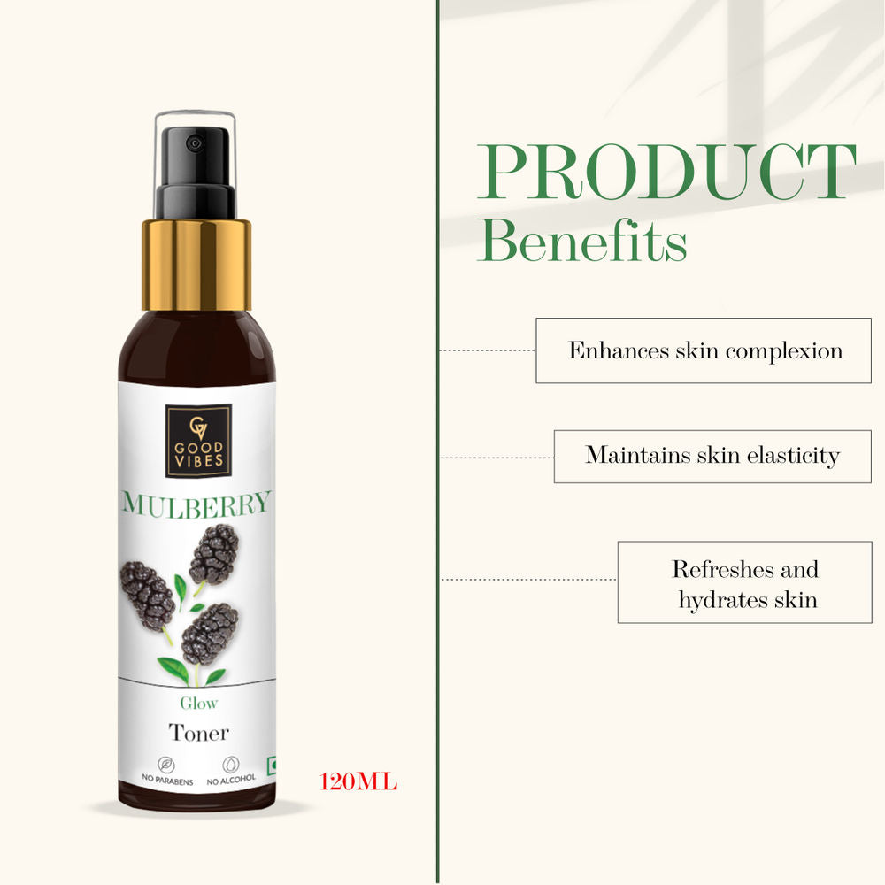 Good Vibes Mulberry Glow Toner | Grocsy