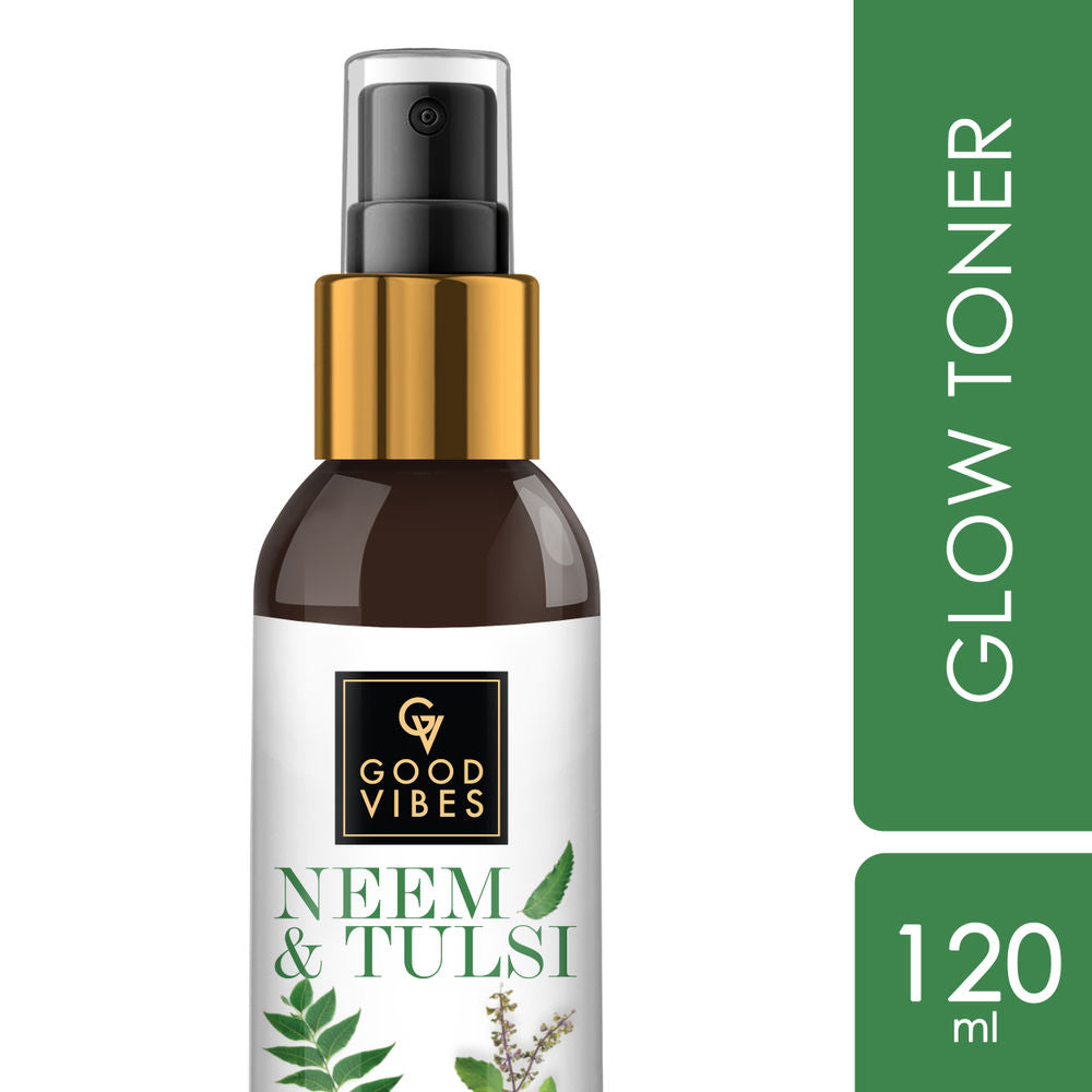 Good Vibes Neem & Tulsi Glow Toner | Grocsy