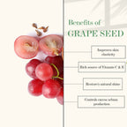 Good Vibes Grape Seed And Evening Primrose Cold Pressed Oil For Hair & Skin | Grocsy