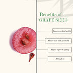 Good Vibes Grape Seed Skin Tightening Face Serum | Grocsy