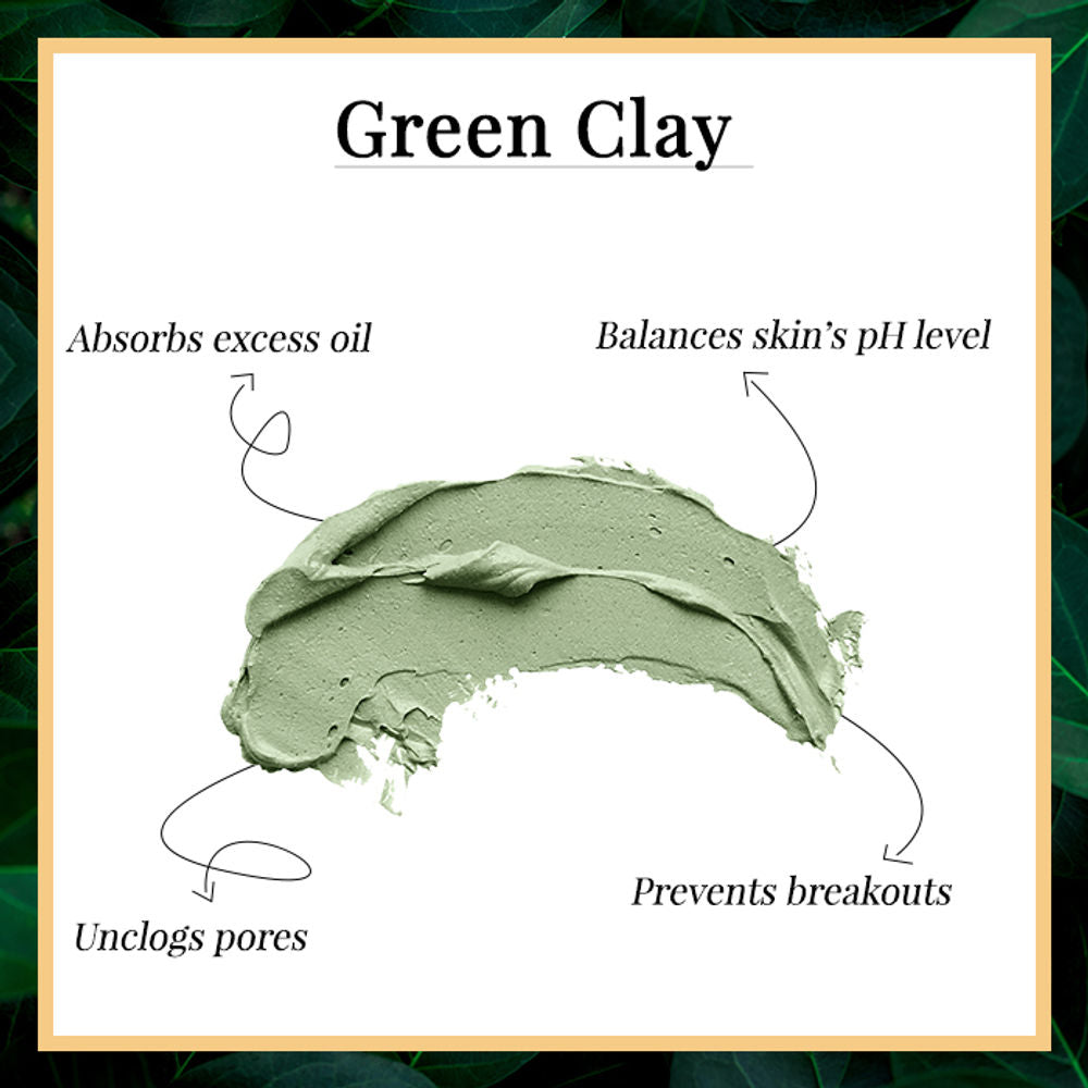 Good Vibes Brazilian Volcanic Pore Purifying Green Clay Face Wash | Grocsy