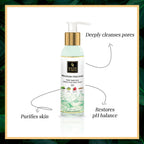 Good Vibes Brazilian Volcanic Pore Purifying Green Clay Face Wash | Grocsy