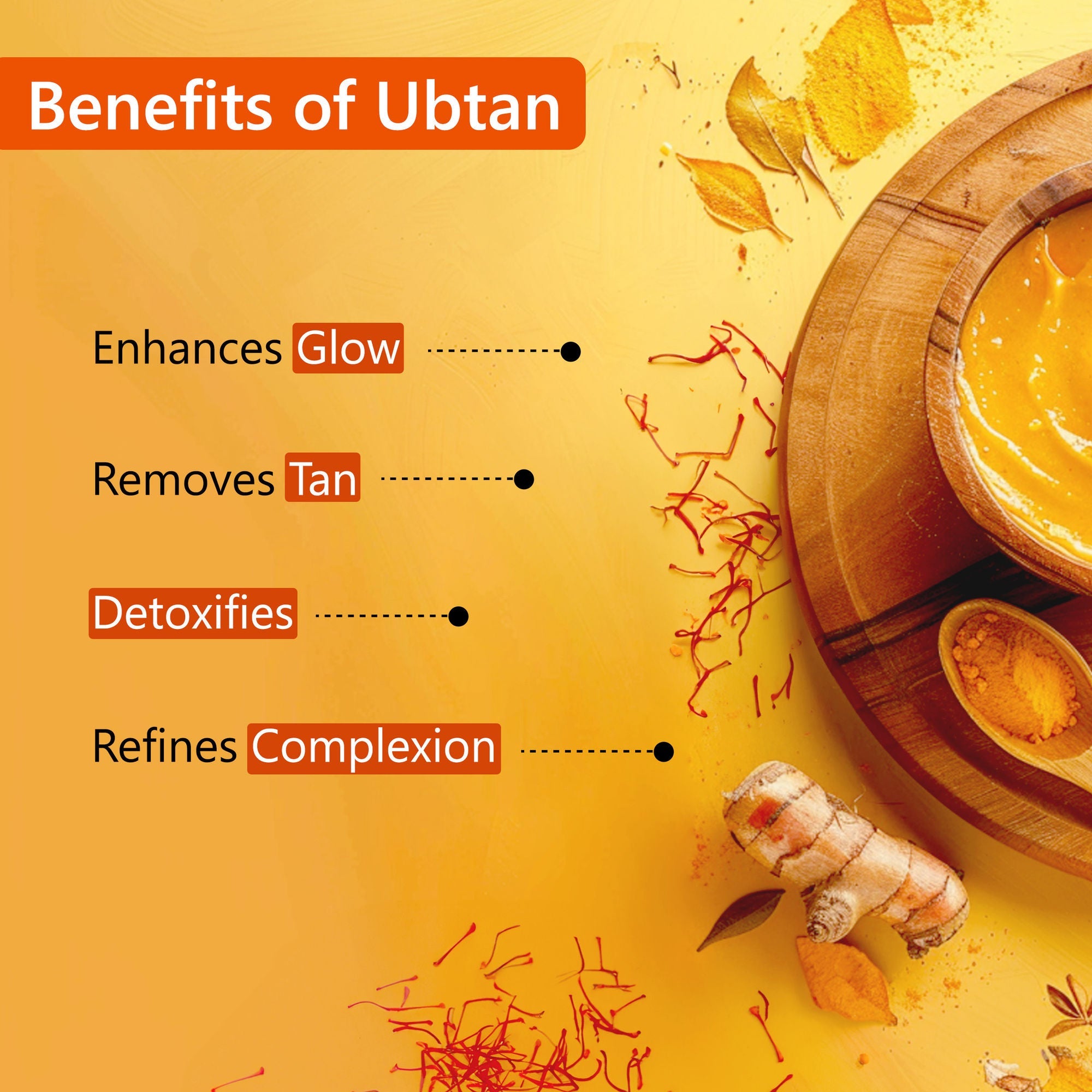 Good Vibes Ubtan De Tan Glow Face Wash | Grocsy