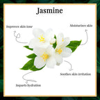 Good Vibes Jasmine Moisturizing Handmade Soap Bar | Grocsy