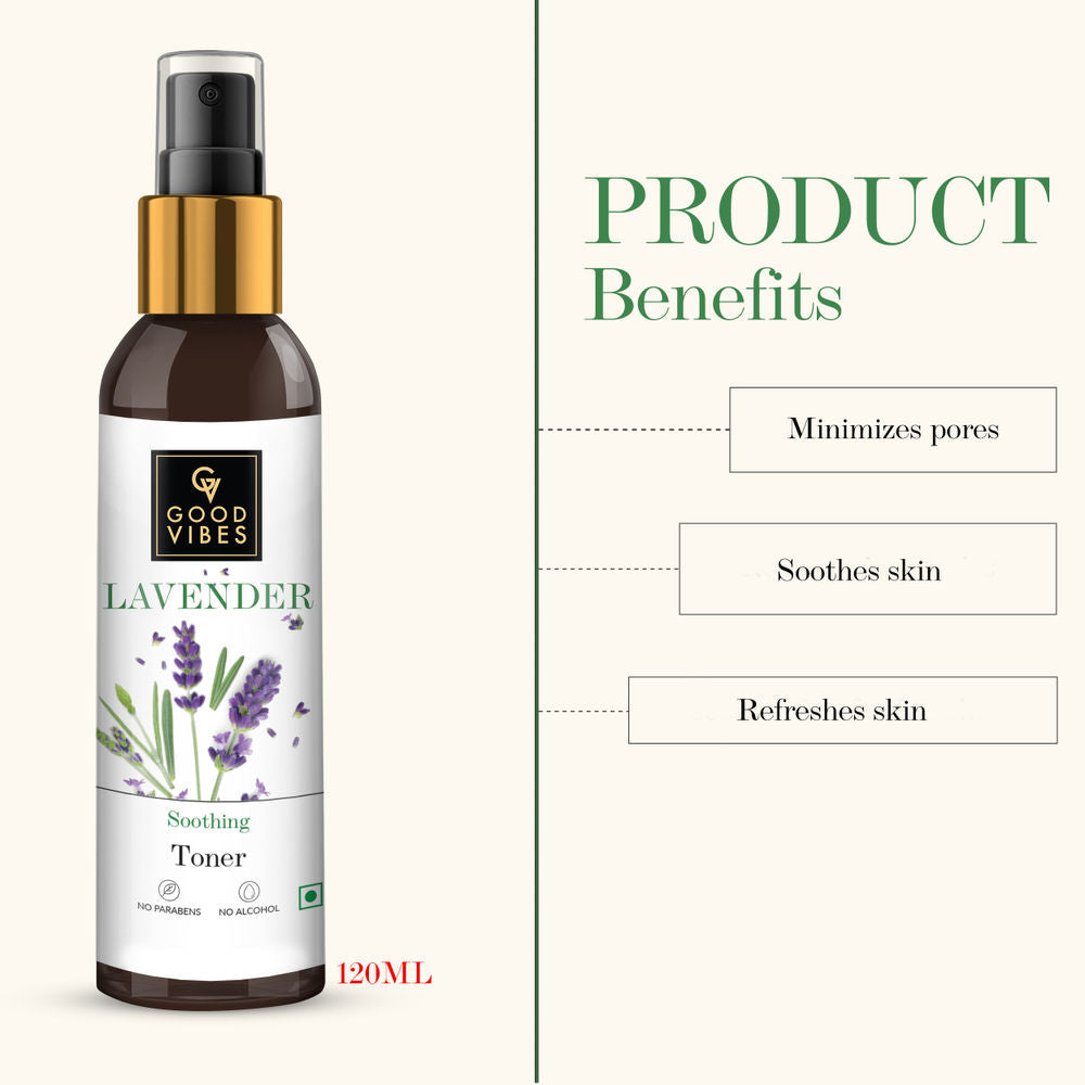 Good Vibes Lavender Soothing Toner | Grocsy