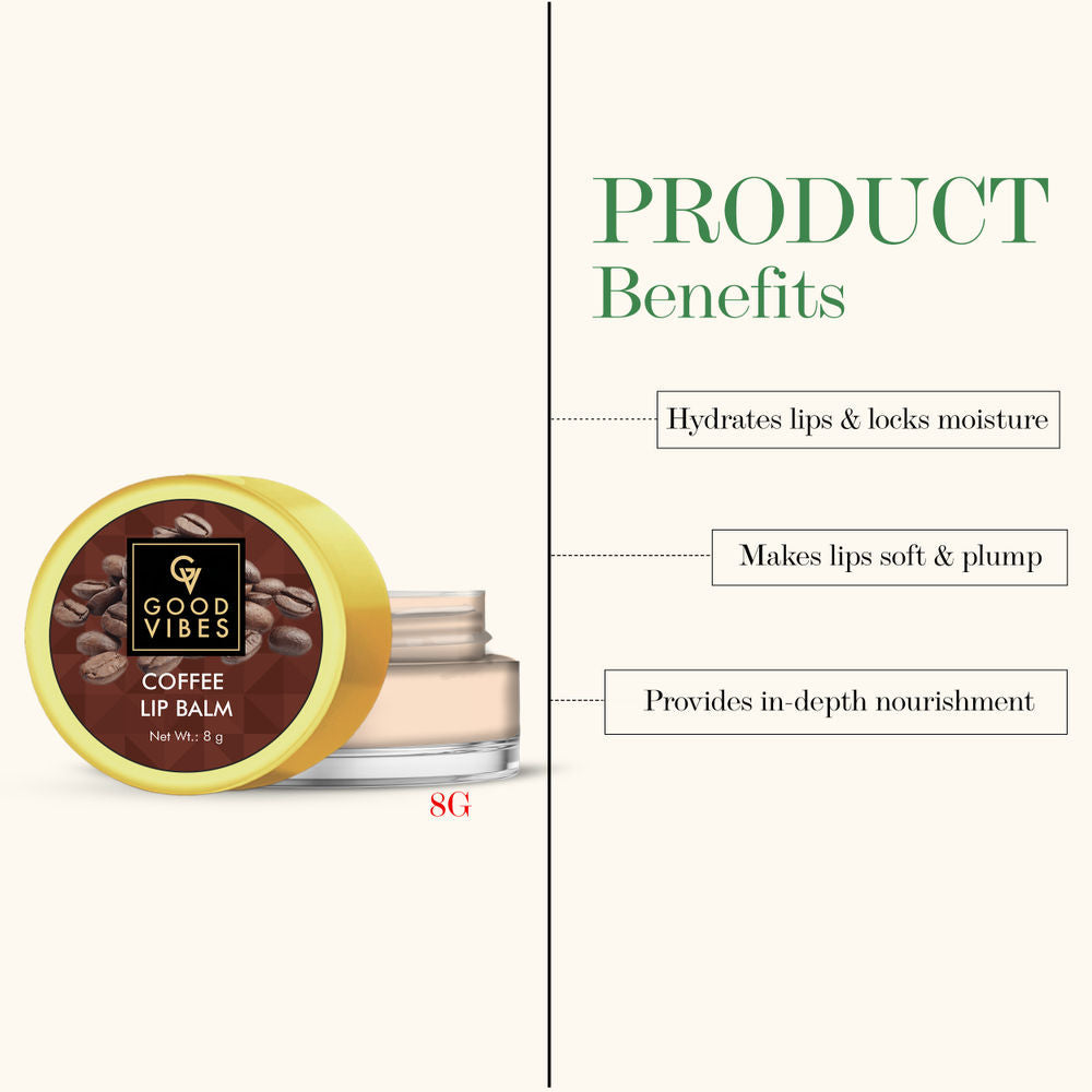 Good Vibes Lip Balm - Coffee | Grocsy