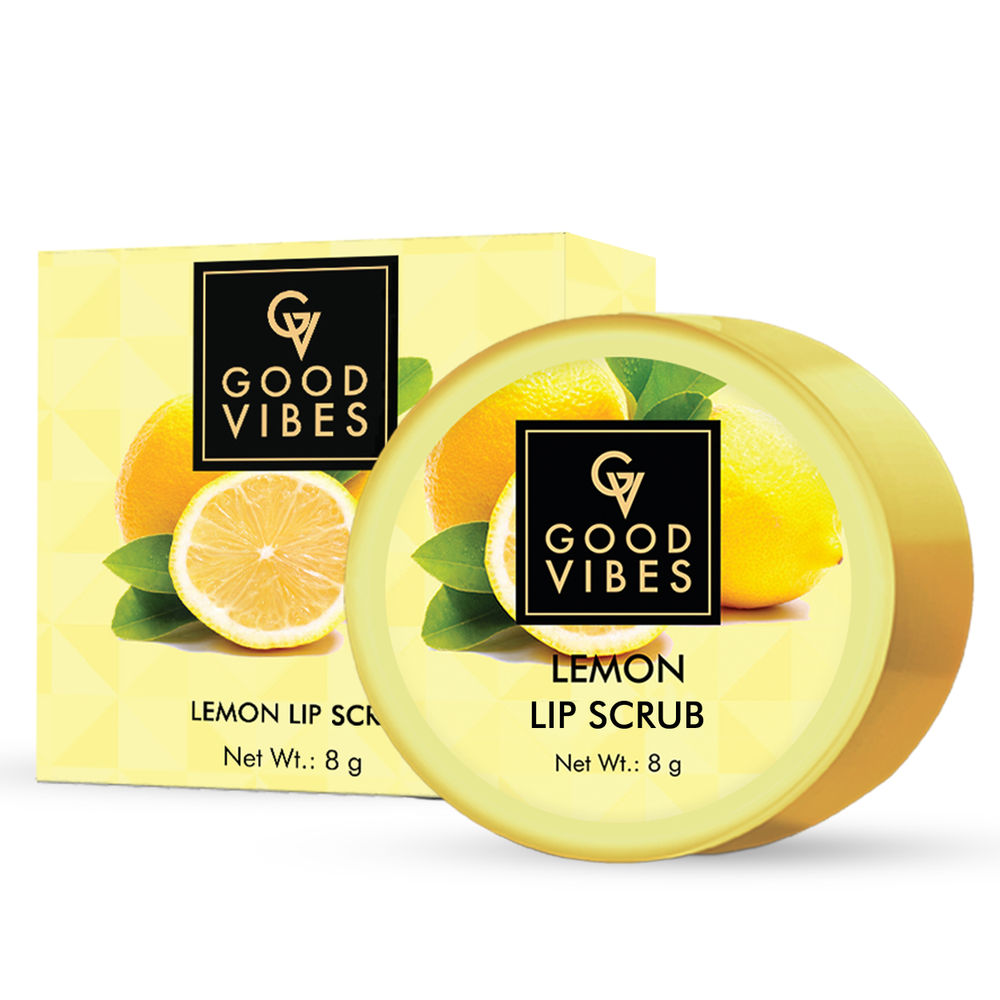 Good Vibes Lip Scrub - Lemon | Grocsy