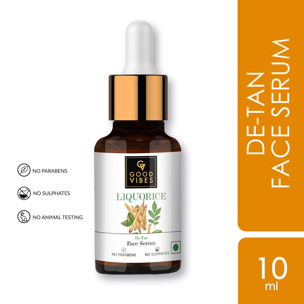 Good Vibes Liquorice De-Tan Serum | Grocsy