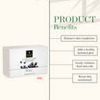 Good Vibes Lustrous Glow Facial Kit - Wine | Grocsy