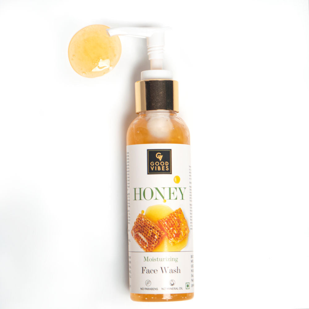 Good Vibes Honey Moisturizing Face Wash | Grocsy