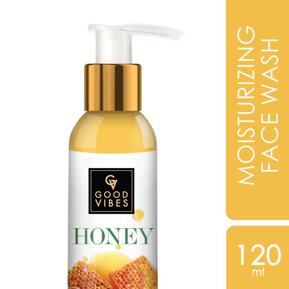 Good Vibes Honey Moisturizing Face Wash | Grocsy