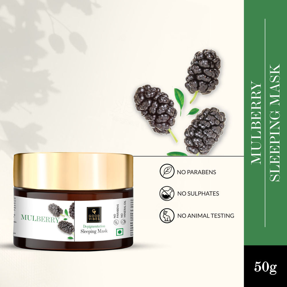 Good Vibes Mulberry Depigmentation Sleeping Mask | Grocsy
